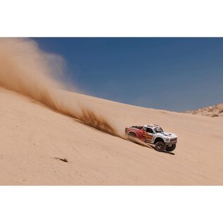 Arrma ARA4404T1  White / Red MOJAVE 4X4 4S BLX 1/8th Scale Desert Truck