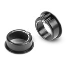 Xray XRA302064-K   Black X4 Alu Adjustable Ball Bearing Hub +1mm (2) 302064K