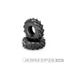 J Concepts JCO4059-02  Jconcepts Fling Kings - Green Compound, 63mm OD, Fits 1.0" SCX24 Wheel (2) 405902