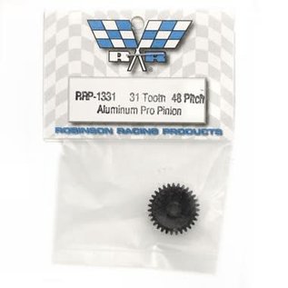 Robinson Racing RRP1331  48P 31T Aluminum Pinion Gear 1/8" or 3.17mm Bore