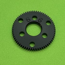 RW RW66PS  66T Pan Car Spur Gear fit AMX, Xray and all other cars style spools RW 64P