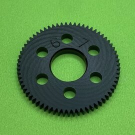 RW RW67B  67T Pan Car Spur Gear fit AMX, Xray and all other cars style spools RW 64P