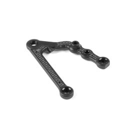 Xray XRA302182-H  Xray X4'24 CFF Carbon-Fiber Fusion Front Lower Arm Hard Right - Inner Shock Position