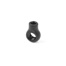 Xray XRA303458  Xray X4'24-25 Composite Anti-roll Bar Ball Joint 3.9mm (4)