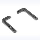 Xray XRA306176  Xray X4'24-25 Graphite Battery Adj. Width Plate  (2)