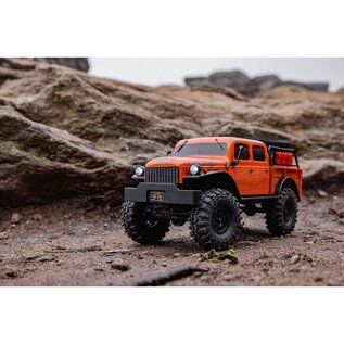 Axial Racing AXI00007T1 1/24 SCX24 Orange Dodge Power Wagon 4WD Rock Crawler Brushed RTR