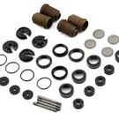 Yokomo YOKY2-SBBSA  Yokomo YD-2 Super Low Friction Aluminum Big Bore Shock Set (Black)