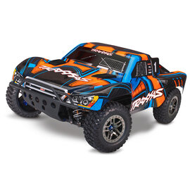 Traxxas TRA68277-4  ORANGE Traxxas Slash 4X4 Ultimate Clipless 1/10 4wd Short Course Race Truck (Orange)