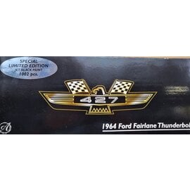 Racing Champion Authentics 1964 Ford Fairlane Thunderbolt Black 1:18 Die Cast Racing Champion Authentics 29454P
