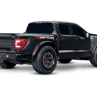 Traxxas TRA101076-4 BLACK Ford Raptor R: 4X4 VXL 1/10 Scale 4X4 Brushless Replica Truck