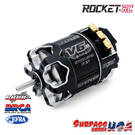 Surpass Hobby USA SP-054006-13-17.5 Rocket-RC V6M ROAR SPEC 17.5T Lightweight Sensored Brushless Motor