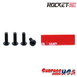 Surpass Hobby USA SP-420003-08 Rocket-RC Silver 40mm V2 Aluminum Cooling Fan 16,000RPM