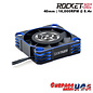 Surpass Hobby USA SP-420003-10 Rocket-RC Blue 40mm V2 Aluminum Cooling Fan 16,000RPM