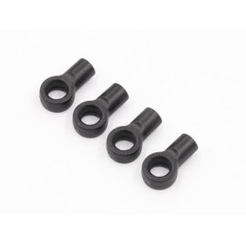 RocheRC USA ROC-340243 4.8x10mm Plastic Ball Cup, 4 pcs