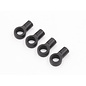 RocheRC USA ROC-340243 4.8x10mm Plastic Ball Cup, 4 pcs