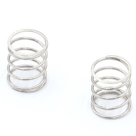 RocheRC USA ROC-330297 Front Springs (Soft), 5mm, Silver