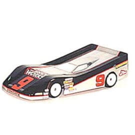 Custom Works R/C CSW9011  Bullet Wedge Latemodel Body (Clear)