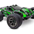 Traxxas TRA67097-4 Green  Rustler 4X4 VXL Ultimate Brushless RTR 4wd Stadium Truck