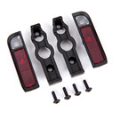 Traxxas TRA9122  Traxxas Tail light housing, black (2)/ lens (2) for TRX-4 Sport