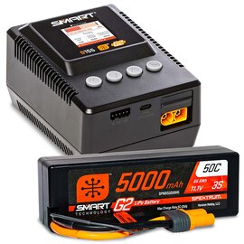 Spektrum SPMXPSS300  Power 3S Bundle G2 5000mAh 3S Battery/Charger