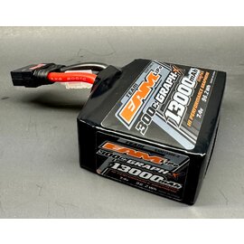 Team EA Motorsports EAM13300-2  Team EAM 2S 7.4v 13000mah 300C Graph-X No Prep Drag Battery