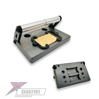 EXALT EXAS2192  Exalt Billet Aluminum 2 in 1 Soldering Iron Stand/Jig