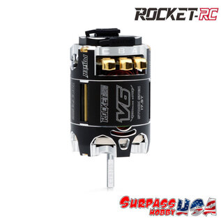 Surpass Hobby USA SP-054006-02-21.5 Rocket-RC V6 ROAR SPEC 21.5T Sensored Brushless Motor