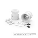 J Concepts JCO3439W  Jconcepts Tribute 73's Monster Truck Wheel - White