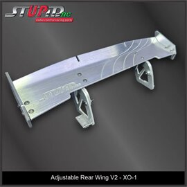 StupidRC Parts STP1017 Adjustable Rear Wing V2 - XO-1