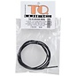 TQ Wire TQW1631  16 Gauge Wire 3' Black