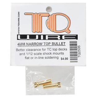 TQ Wire TQW2506  Narrow Top Bullet 4mm