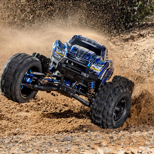 Traxxas TRA77097-4  Blue X-Maxx Ultimate Truck 4x4 8S Brushless Powered, Extreme Size Monster Truck