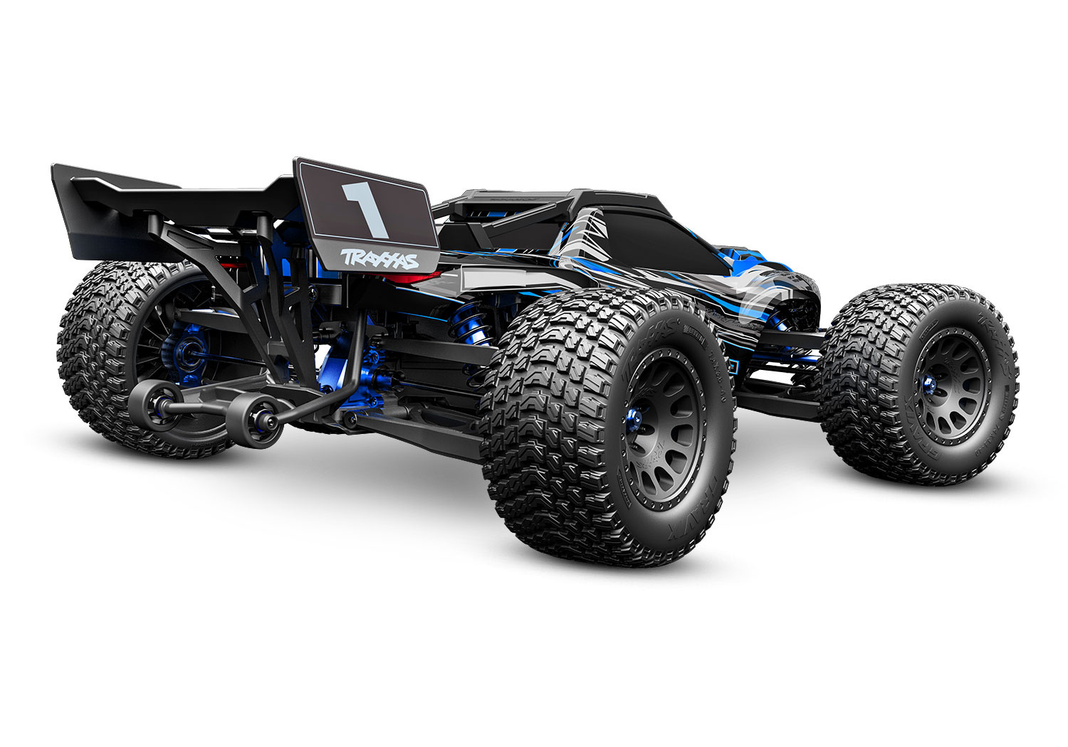 Buy Traxxas XRT 4x4 VXL 8s Blue Brushless RC model car Electric