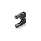 Xray XRA306206-L  X4 Alu Servo Mount - Black - V2 306206L