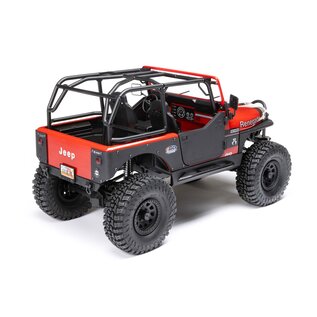 Axial Racing AXI03008T1  Red 1/10 SCX10 III Jeep CJ-7 4WD Brushed RTR