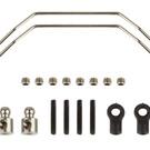 Team Associated ASC21564  Factory Team 1:14 Anti-Roll Bar Kit. 1.0mm, 1.2mm Bar Rates, for Reflex