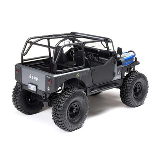 Axial Racing AXI03008T2  Grey 1/10 SCX10 III Jeep CJ-7 4WD Brushed RTR