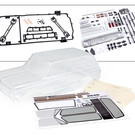 Traxxas TRA9130   Traxxas  TRX-4 Clipless Clear 1972 Chevrolet Blazer Complete Body