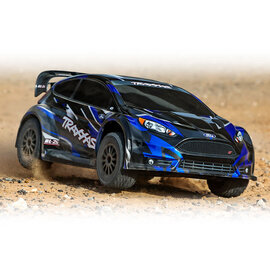 Traxxas TRA74154-4 BLUE 1/10 Scale Brushless Ford Fiesta ST Rally