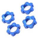 Traxxas TRA5353  17mm Blue Alum Splined Wheel Nuts(4)