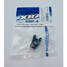 Xray XRA323357-G  XRAY XB2 Composite Upright Rear - Lower Position (Graphite)