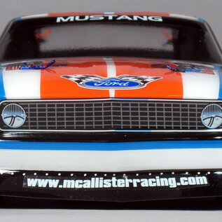 Mcallister Racing MCA286L .025  #286L Ford 1969 Mustang VTA Body (200mm)  .025 Lighter  Mcallister Racing 286L
