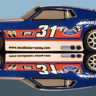 Mcallister Racing MCA286L .025  #286L Ford 1969 Mustang VTA Body (200mm)  .025 Lighter  Mcallister Racing 286L