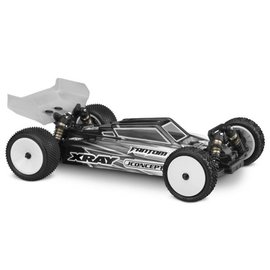 J Concepts JCO0340L  S2-XRAY XB4 Buggy Body w/ Wing-Lightweight Clear