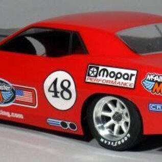 Mcallister Racing MCA315-25 AAR 1970 Cuda VTA Body (200mm)  .025 Lighter  Mcallister Racing