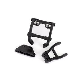 Traxxas TRA6777X  Wheelie bar mounts/ rear skidplate (fits 4WD Stampede®) (for LED light kit installation)