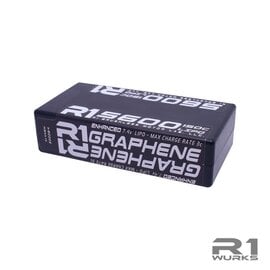 R1wurks R1 030006-4   5600mah 150C 7.4V 2S LiPo Shorty Battery, Graphene