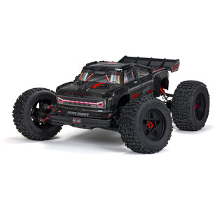 Arrma ARA402322  1/10 Clear Body with Decals and Window Masks: OUTCAST 4X4 BLX