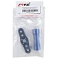 STRC SPTSTRA17BKB Black & Blue CNC Machined Aluminum Long Shank 17mm Hex Nut Wrench