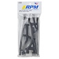 RPM R/C Products 82352 Upper/Lower A-Arm Black X-Maxx